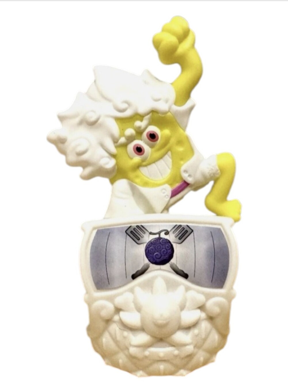 SpongeBob x Gear5 Luffy #9 McDonald's Happy Meal NIB SpongeBob x One Piece